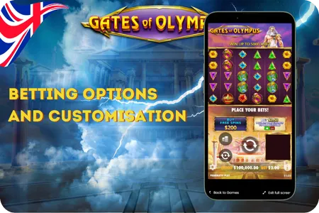 Gatesofolympus Betting Options and Customisation
