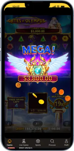Mega win 3800£ Gates of Olympus